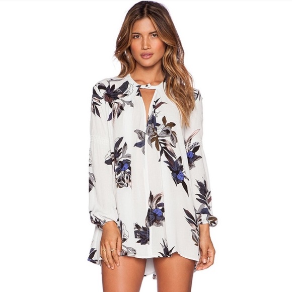 Free People Dresses & Skirts - FREE PEOPLE Electric Orchid Swing Tunic Dress